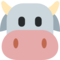 Cow Face emoji on Twitter